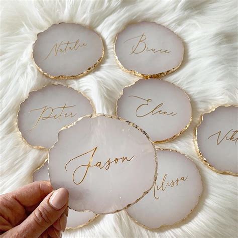 The Best Wedding Place Cards To Wow Your Guests Resin Crafts Diy