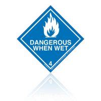Class Flammable Liquid Hazard Warning Placard W Panel Labeline