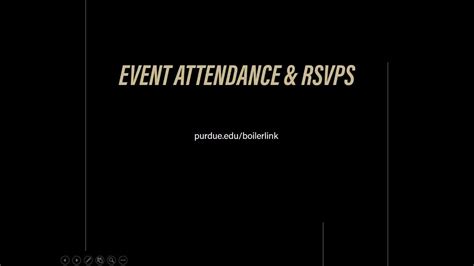 Event Attendance And Rsvps Youtube