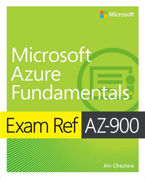 Exam Ref Az 900 Microsoft Azure Fundamentalsfirst Edition Ansefy