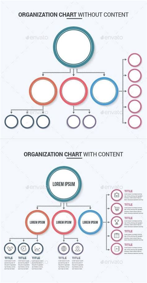 Organization Chart Ai Set Graphic Infographic