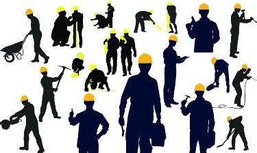 Construction Workers Svg Bundle Professional Labour Diggers Electrician Mason Builders