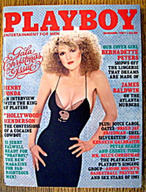 Playboy Magazine December Patricia Farinelli