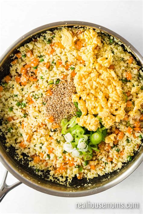 Cauliflower Fried Rice ⋆ Real Housemoms