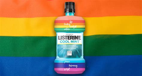 Listerine Slated For Selling Gay Pride Rainbow Bottles