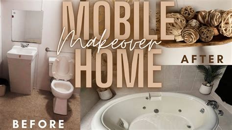 Extreme Mobile Home Makeover Bathroom Makeover Mobile Home Living