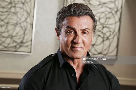 News Photo Actor Sylvester Stallone Is Photographed For Los Stock