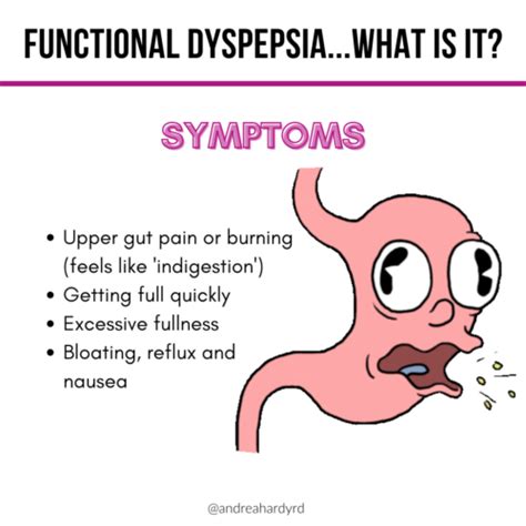 What Is Functional Dyspepsia Andrea Hardy RD