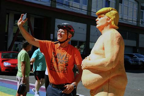 supervisor tries to save naked trump statue in sf s castro