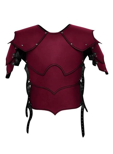 Warlord Leather Armour Red