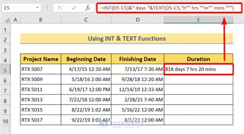How To Calculate Time Difference In Excel Between Two Dates 7 Ways