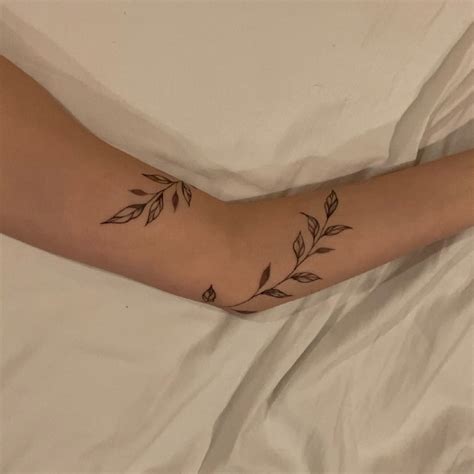Leaves Tattoo Wrap Around Tattoo Around Arm Tattoo Vine Tattoos