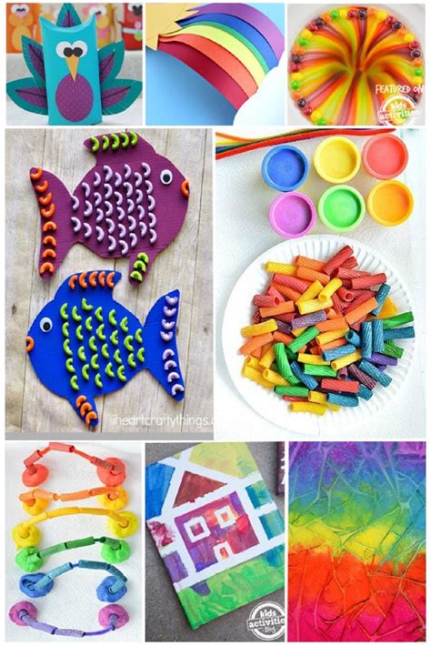 25 Quick And Colorful Craft Ideas For Kids Kids Activities Blog