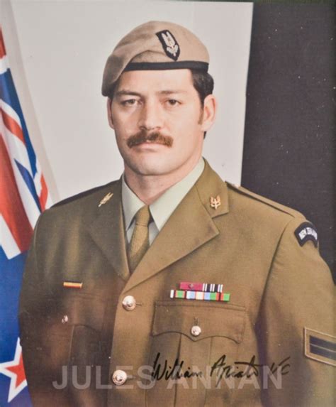 Original New Zealand Sas Vc Recipient William Apiata Hand Signed