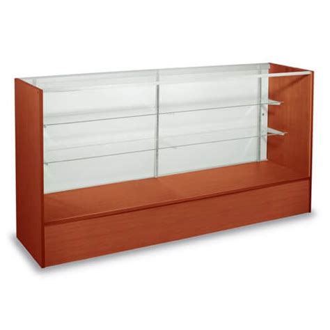 Cherry Full Vision Display Case Retail Store Glass Fixture