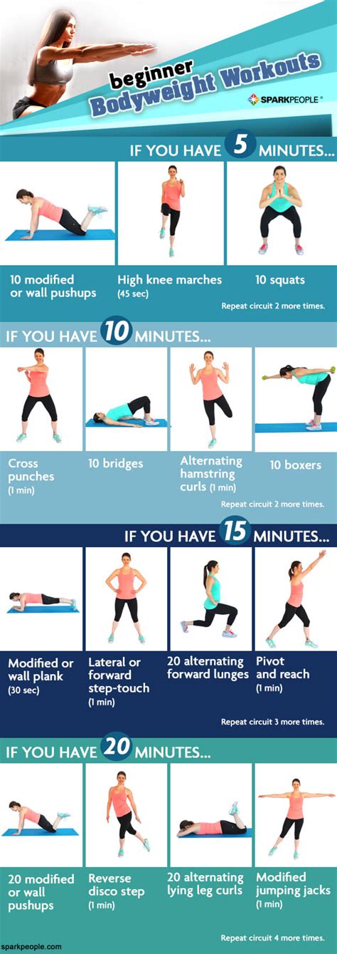 Effective Bodyweight Workouts For Every Busy Schedule