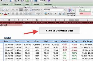 Google Finance Spreadsheet Within How To Import Share Price Data Into