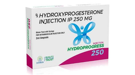 hydroxyprogesterone injection 250mg hydropr steris healthcare pvt ltd