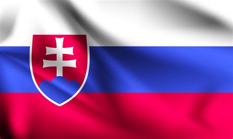 Slovakian 3d Flag 1228871 Vector Art At Vecteezy