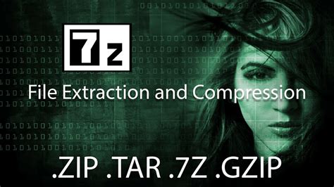 How To Extract And Compress Files With 7zip Tutorial Zip Tar 7z Gzip