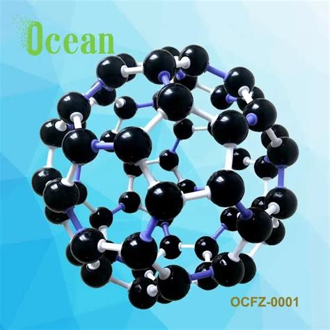 Carbon60 Chemistry Structure Molecular Model Kitcrystal Structure