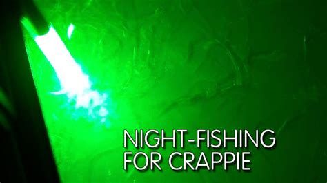 Anglers Pocket Guide To Night Fishing For Crappie