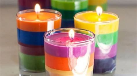 How To Make Candles At Home Art And Craft