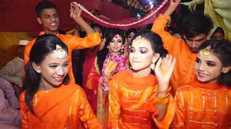 Gaye Holud Couple Dance Bangladeshi Wedding 2020 Youtube