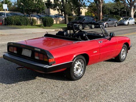 Wiring diagram for a 1970 italian market 1300 ti alfa romeo. 1986 Alfa romeo spider Californian classic for sale in Santa Monica, California, United States