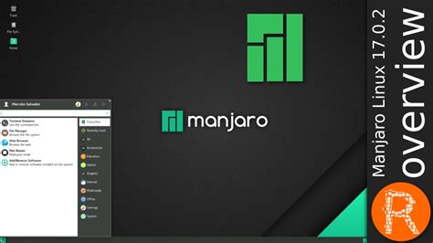 Manjaro Linux 1702 Overview Enjoy The Simplicity Youtube