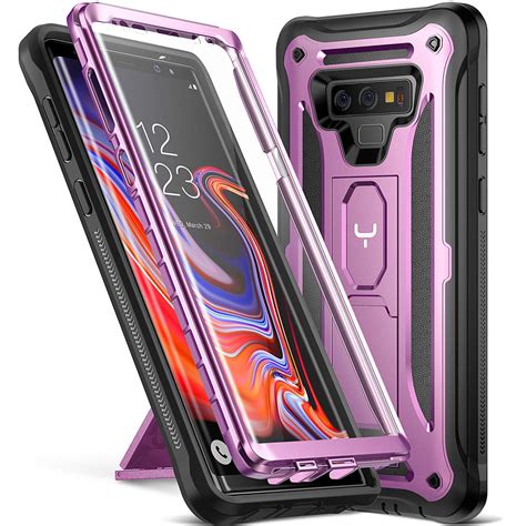 Youmaker Kickstand Case For Galaxy Note 9 Full Body With Built In
