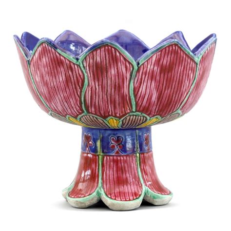Your amazon.co.uk today's deals gift cards & top up sell help home & garden electronics books pc. Unusual Chinese Qing Porcelain Pedestal Lotus Flower Bowl ...