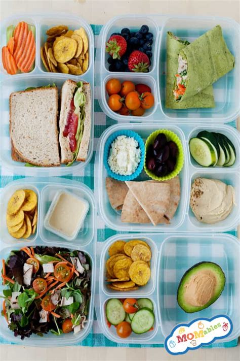 5 Hummus Lunch Ideas | MOMables Healthy School And Office ...
