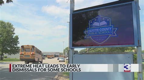 Some Schools Closing Early Because Of Heat Youtube