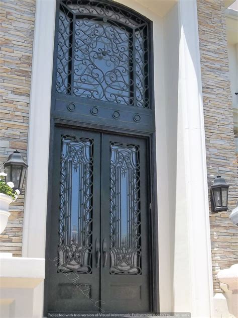 Custom Made Entry Door Designed By Universal Iron Doors Call Now To
