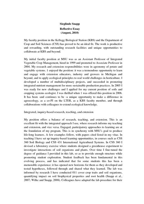 The following example shows how a student's observations from a classroom can be analysed using a theoretical concept and for example my observations from the classroom demonstrate that the hierarchical structure of bloom's taxonomy is. College Reflective Essay Sample | HQ Template Documents