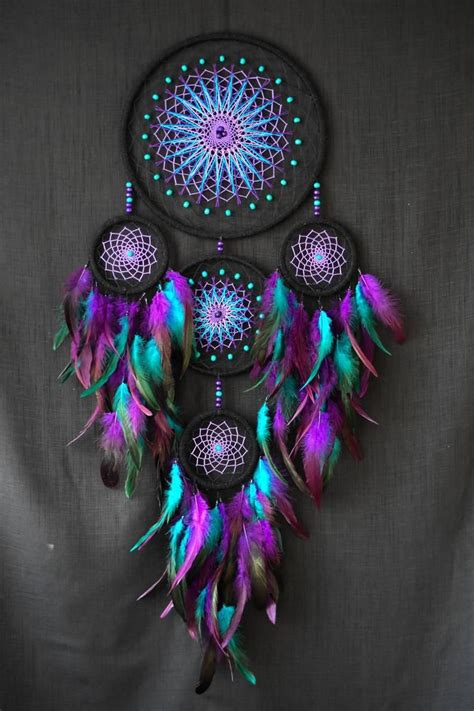 Galaxy Dream Catcher Gran Dreamcatcher Vivero Dreamcatcher Etsy Grand