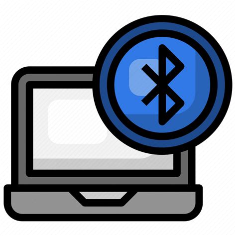 Laptop Bluetooth Ui System Wireless Icon Download On Iconfinder