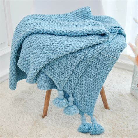 Kate Spade New York Tassel Throw Blanket from Austin by ...