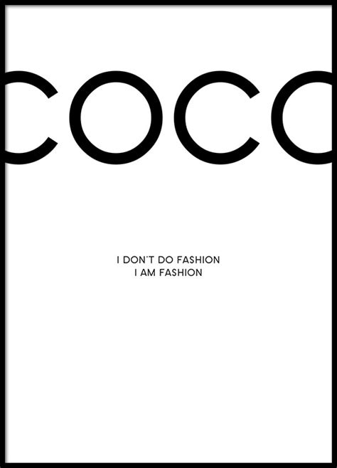 Coco, Poster | Chanel poster, Coco chanel poster, Typography poster quotes