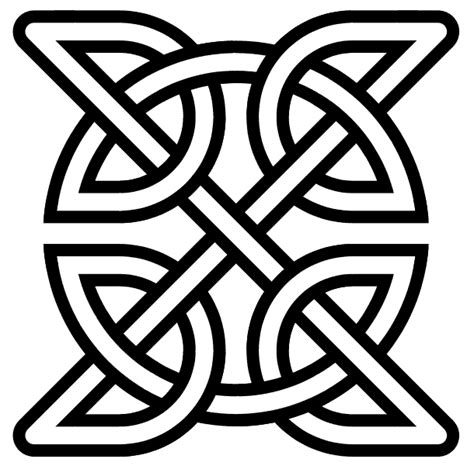 Celtic Not Not A Dragon But Really Cool Oval Tribal Celtic Knot