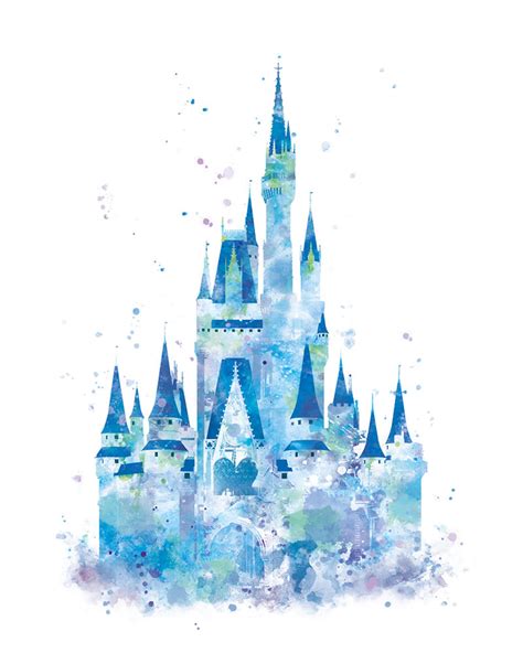 Disney Castle Printable Printable Templates
