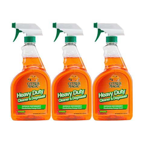 Citrus Magic Heavy Duty Cleaner And Degreaser Citrus 32 Fluid Ounce
