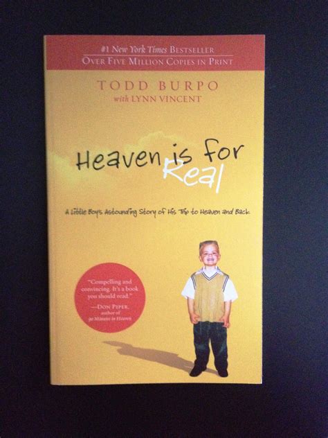 Heaven Is For Real One Of The Best Books Ive Ever Read