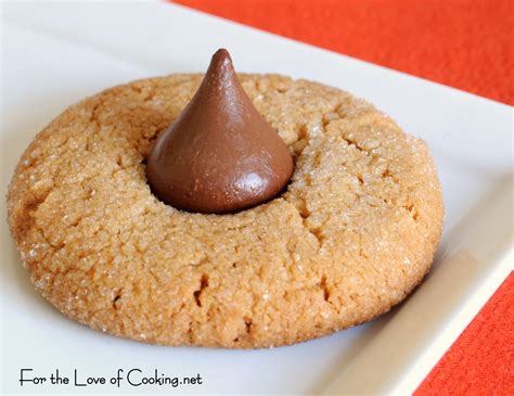 Peanut Butter Chocolate Kiss Cookies For The Love Of Cooking
