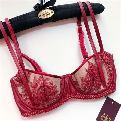 Le Rouge Cupped Bra By Loveday London