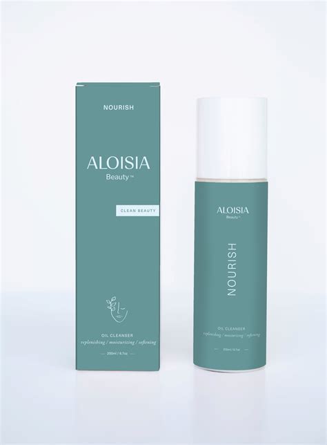 Aloisia Beauty Adds Two New Face Cleansers Nourish Oil Cleanser