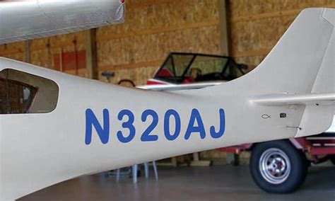 Aircraft Number Decal