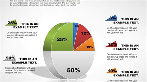 3d Pie Collection Powerpoint Charts Infographic 3d Pie For