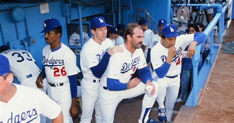 On This Date Gibson’s Dodger Debut By Mark Langill Dodger Insider